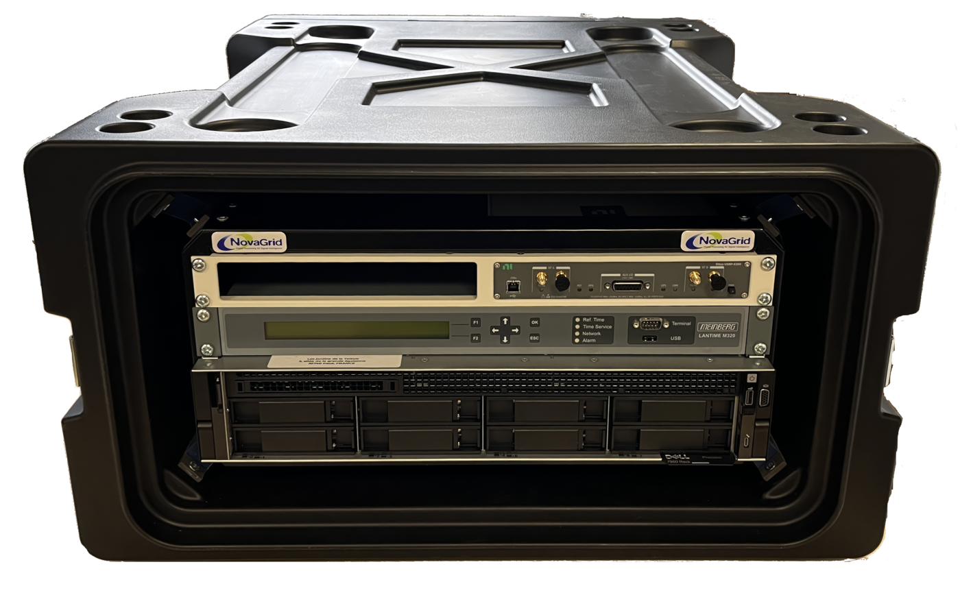 TGS — rugged transportable enclosure with integrated server stack